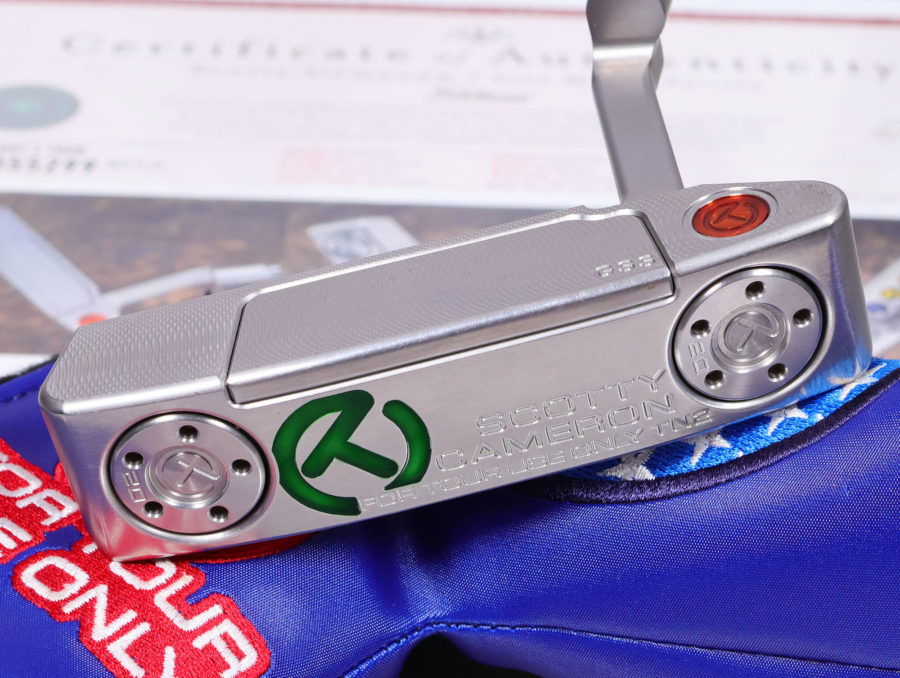 scotty cameron tour only gss insert concept 2 newport 2 select circle t 360g putter with multi color paint design golf club