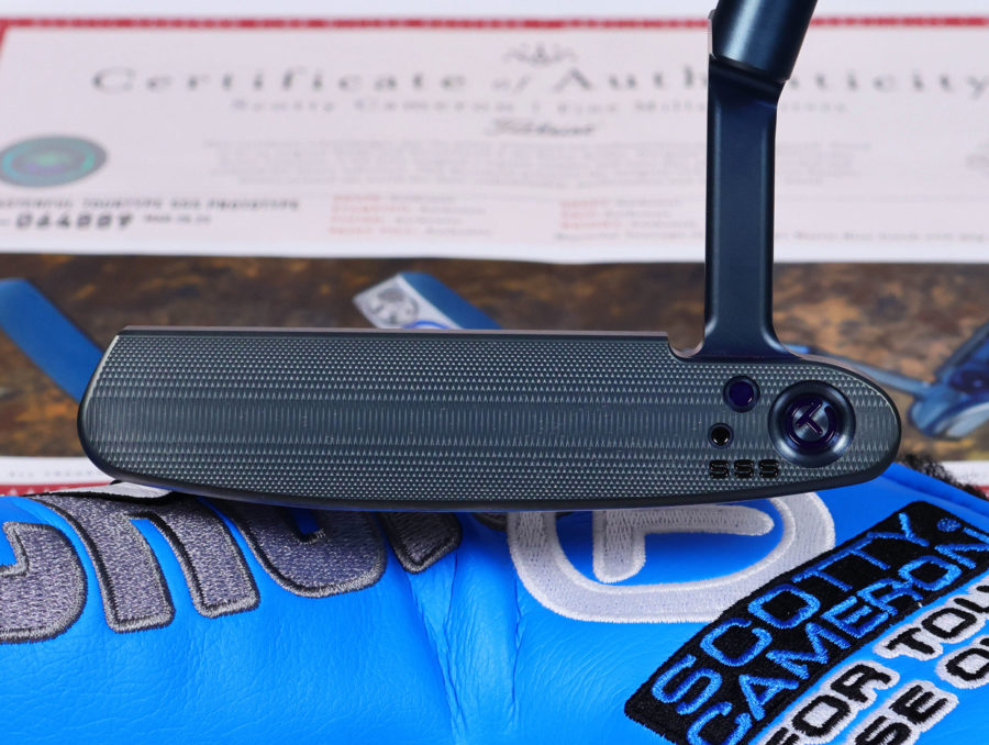 scotty cameron tour only mystic blue prototype finish sss masterful tourtype circle t 360g putter naked design golf club