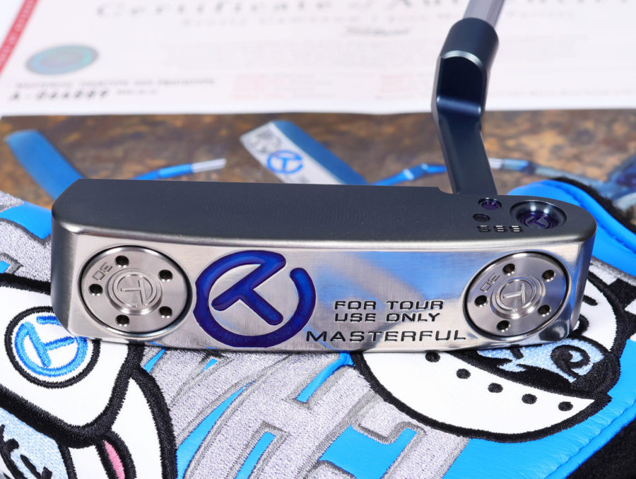 scotty cameron tour only mystic blue prototype finish sss masterful tourtype circle t 360g putter naked design golf club