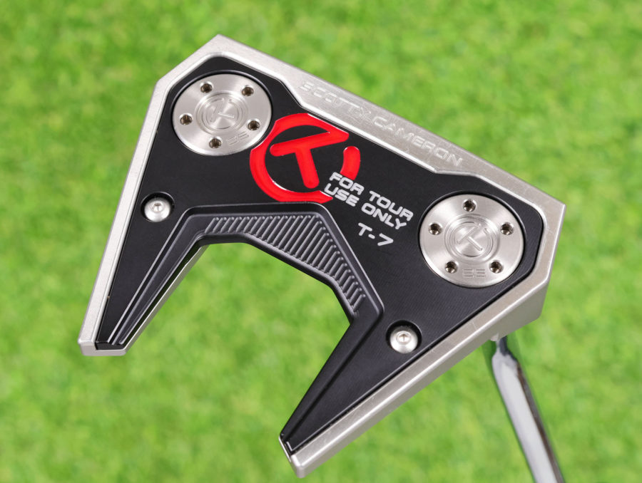 scotty cameron tour only 2025 phantom t7 circle t 370g putter golf club with top line and sight rails