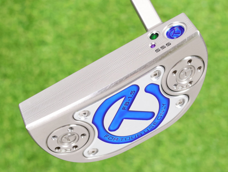 scotty cameron tour only sss fastback tfb 1.5 tourtype circle t 360g putter with flojet neck golf club