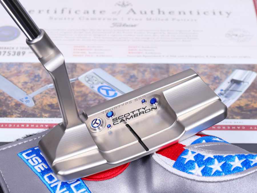 scotty cameron tour only sss squareback 2 sb-2 tourtype circle t 360g putter golf club