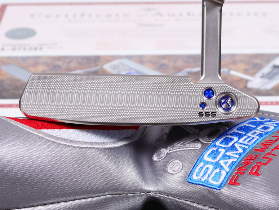 scotty cameron tour only sss squareback 2 sb-2 tourtype circle t 360g putter golf club