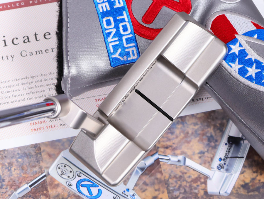 scotty cameron tour only sss squareback 2 sb-2 tourtype circle t 360g putter golf club