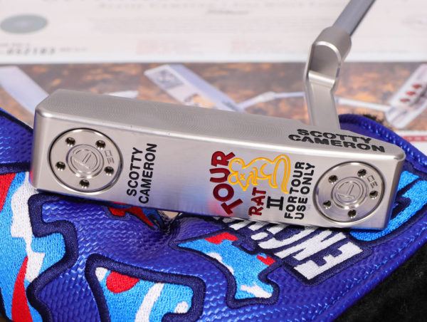 scotty cameron tour only sss tour rat 2 tourtype circle t 360g putter with flange line golf club