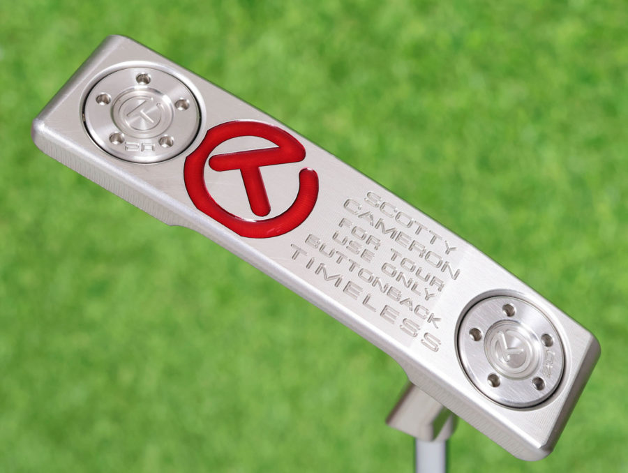 scotty cameron tour only timeless buttonback teryllium circle t 360g putter golf club
