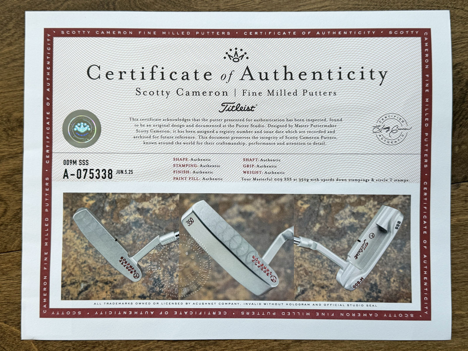 scotty-cameron-certificate-of-authenticity-coa-paperwork-15_1 scotty cameron certificate of authenticity coa paperwork