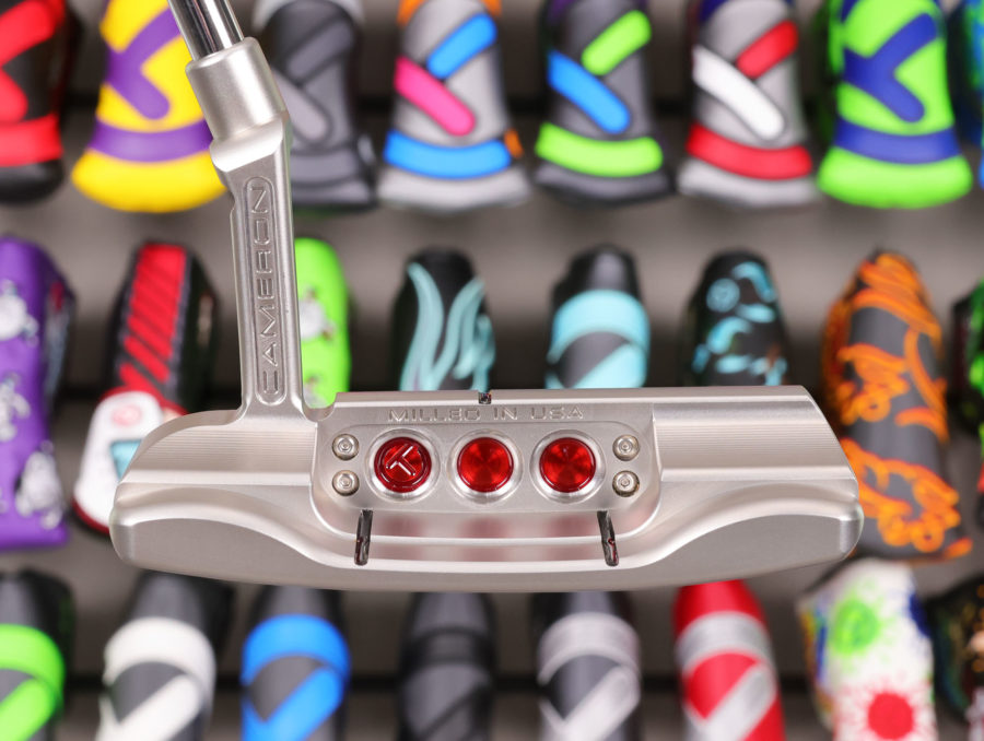 scotty cameron tour only 2025 studio style newport plus circle t 360g putter with carbon steel insert and dual flange lines golf club