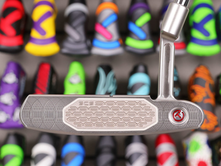 scotty cameron tour only 2025 studio style newport plus circle t 360g putter with carbon steel insert and dual flange lines golf club