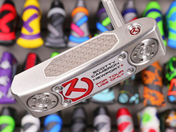 scotty cameron tour only 2025 studio style newport plus circle t 360g putter with carbon steel insert and dual flange lines golf club