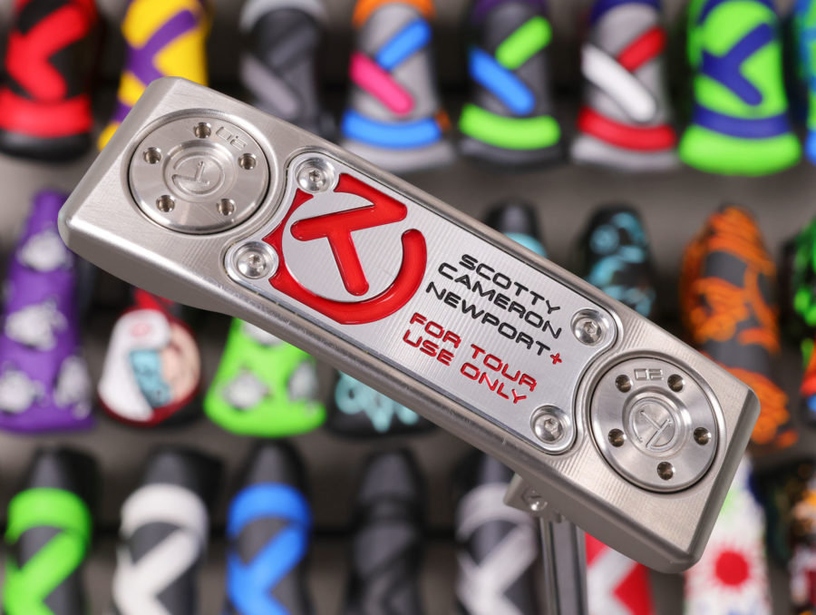 scotty cameron tour only 2025 studio style newport plus circle t 360g putter with carbon steel insert and dual flange lines golf club
