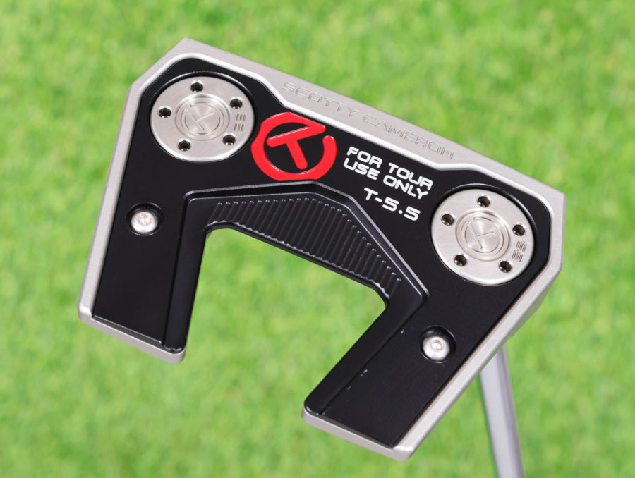 scotty cameron tour only 2025 sss phantom t5.5 circle t 370g putter with flojet neck and top line golf club