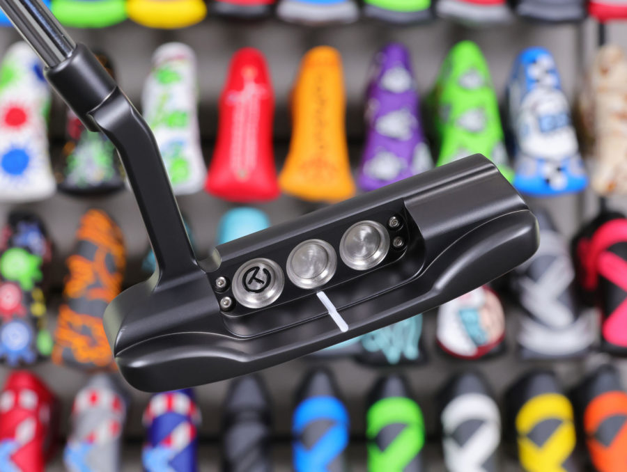scotty cameron tour only black gss insert concept 1 newport select circle t 360g putter with raw cherry bombs golf club