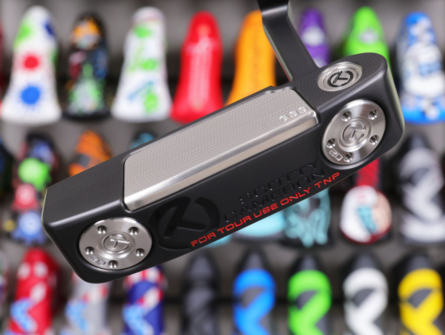 scotty cameron tour only black gss insert concept 1 newport select circle t 360g putter with raw cherry bombs golf club