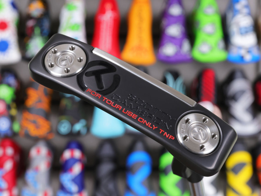 scotty cameron tour only black gss insert concept 1 newport select circle t 360g putter with raw cherry bombs golf club