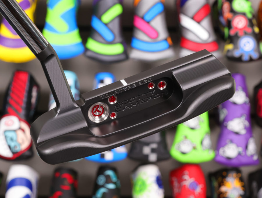 scotty cameron tour only black sss masterful 1.5 tourtype circle t 360g putter with top line golf club