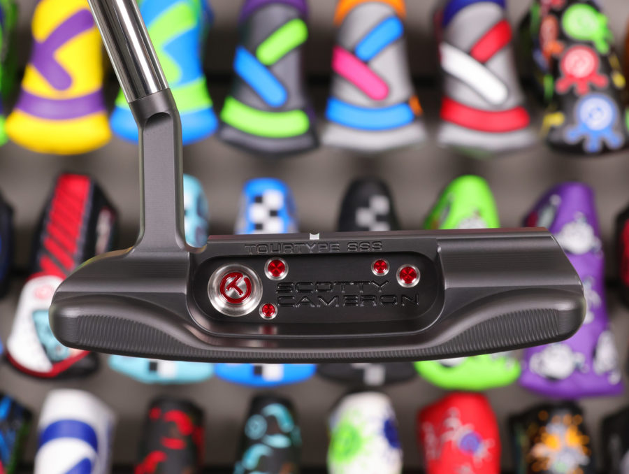 scotty cameron tour only black sss masterful 1.5 tourtype circle t 360g putter with top line golf club