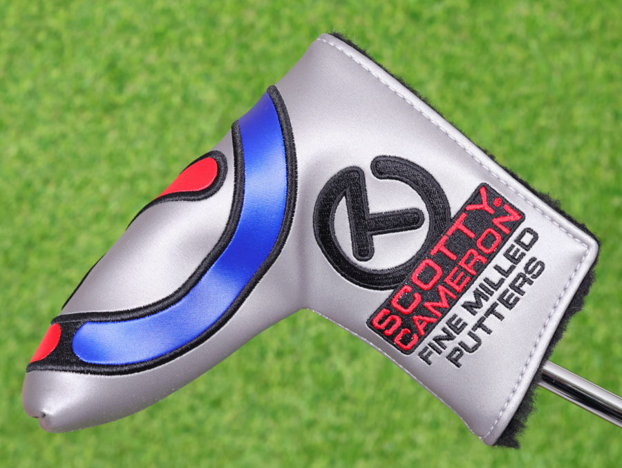 scotty cameron tour only usa stick figure industrial circle t blade putter headcover
