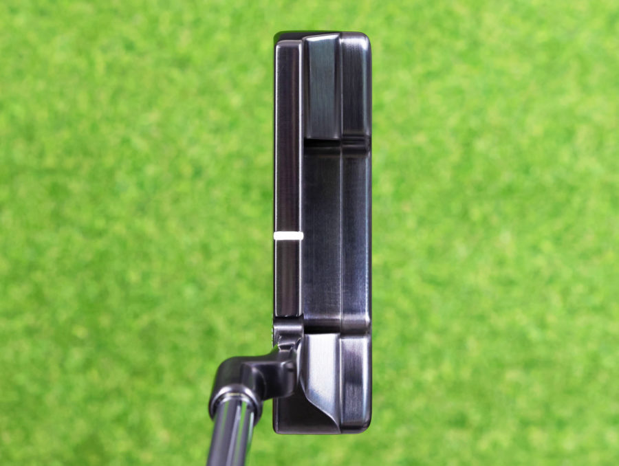 scotty cameron tour only brushed black carbon timeless newport 2 circle t 350g putter with top line golf club