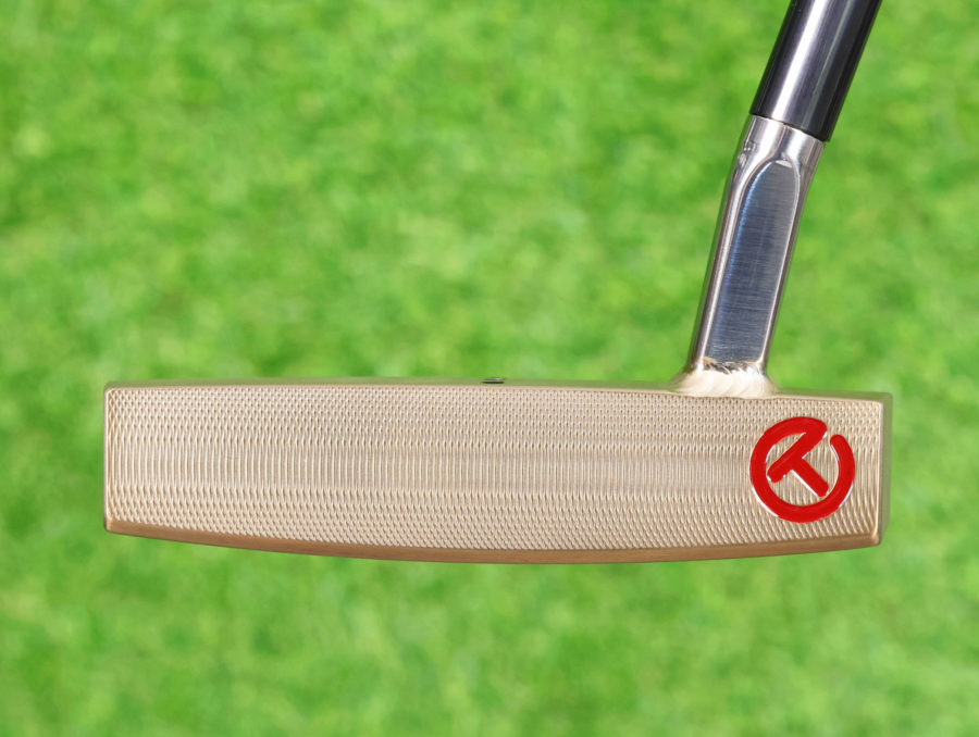 scotty cameron tour only two tone chromatic bronze and sss phantom x t7.5 circle t 360g putter with welded and polished sss flojet neck and black shaft golf club