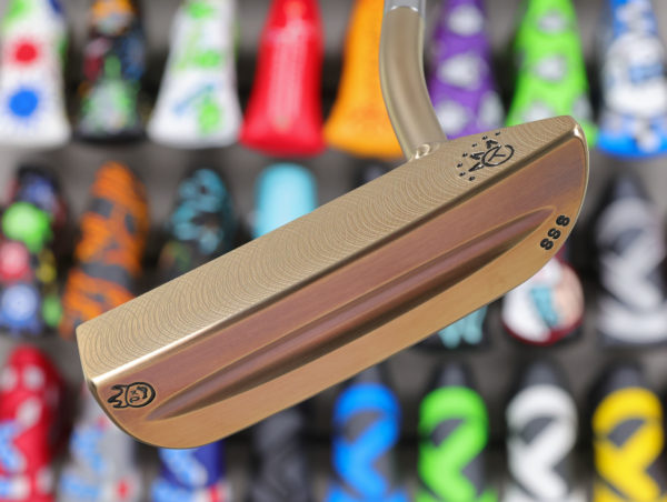 scotty cameron tour only chromatic bronze sss craftsman bullet bottom sole circle t 350g putter with welded 1.5 round neck and top line golf club