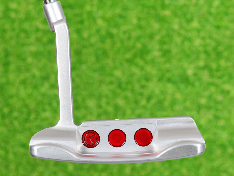 scotty cameron tour only sss newport studio select circle t 360g putter with mid length plumber neck golf club