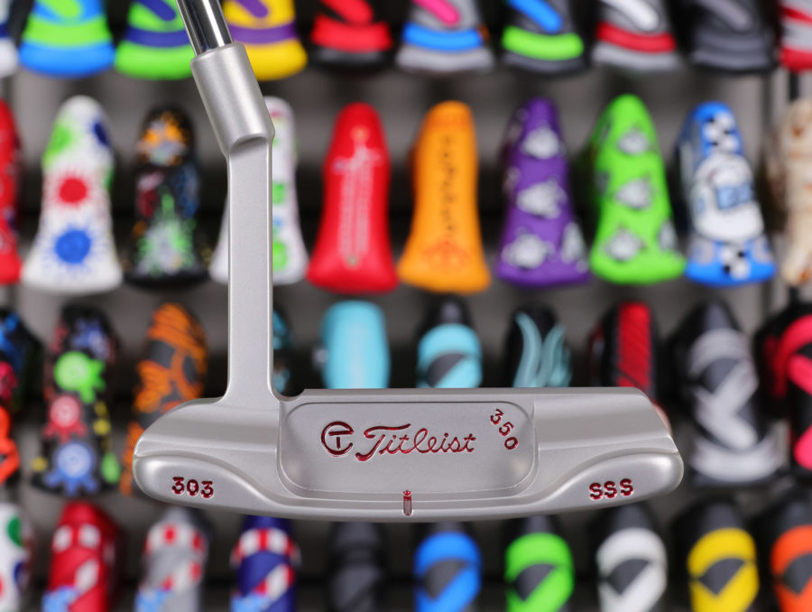 scotty cameron tour only handstamped sss newport beach mid slant circle t 350g putter golf club