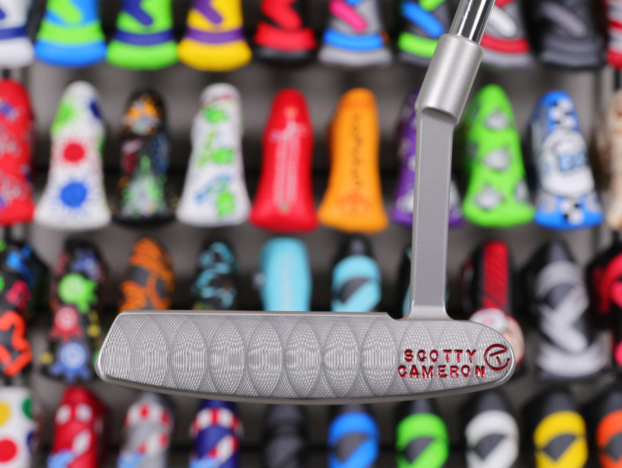scotty cameron tour only handstamped sss newport beach mid slant circle t 350g putter golf club