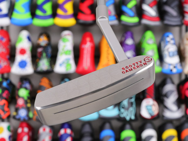 scotty cameron tour only handstamped sss newport beach mid slant circle t 350g putter golf club