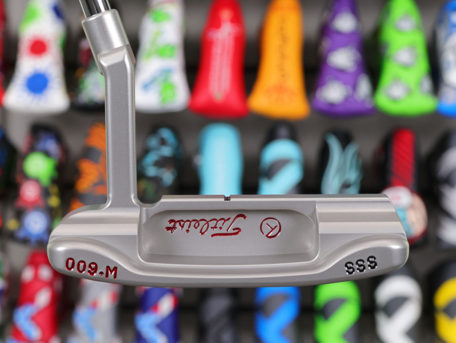 scotty cameron tour only upside down handstampings sss masterful 009m circle t 350g putter with top line golf club