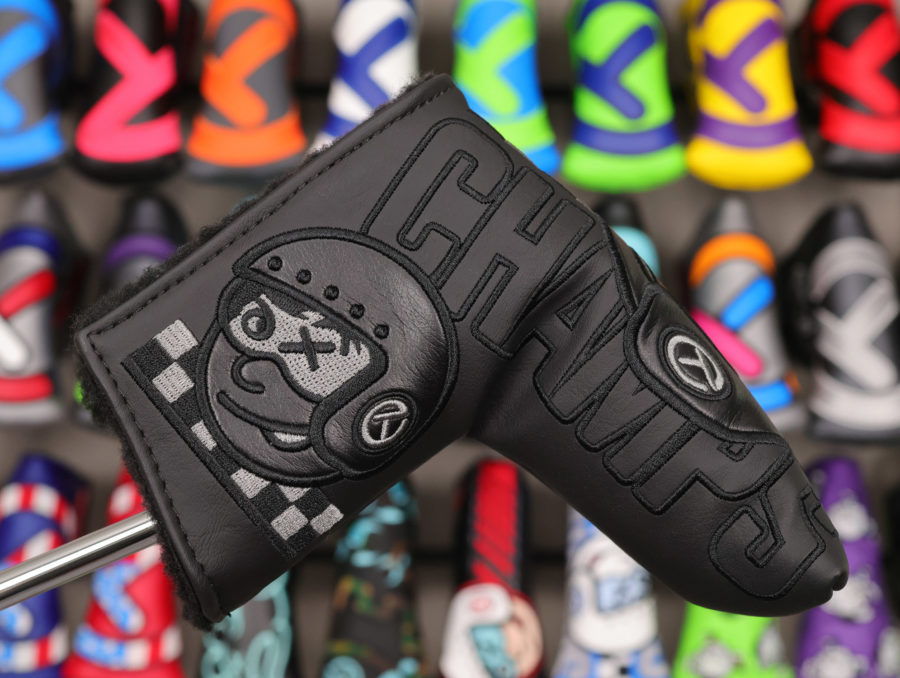 scotty cameron tour only black champs choice circle t blade headcover