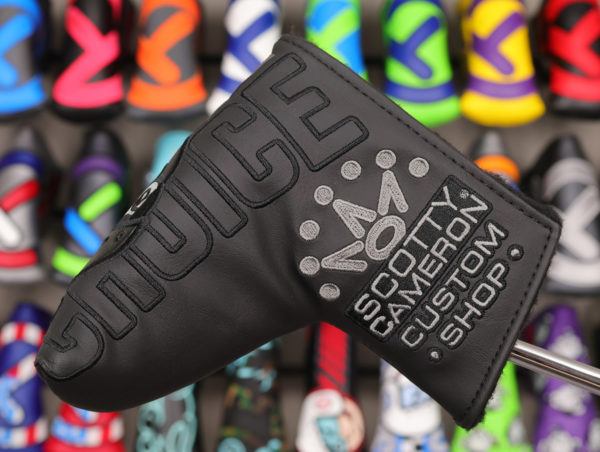 scotty cameron custom shop black champs choice mid mallet headcover