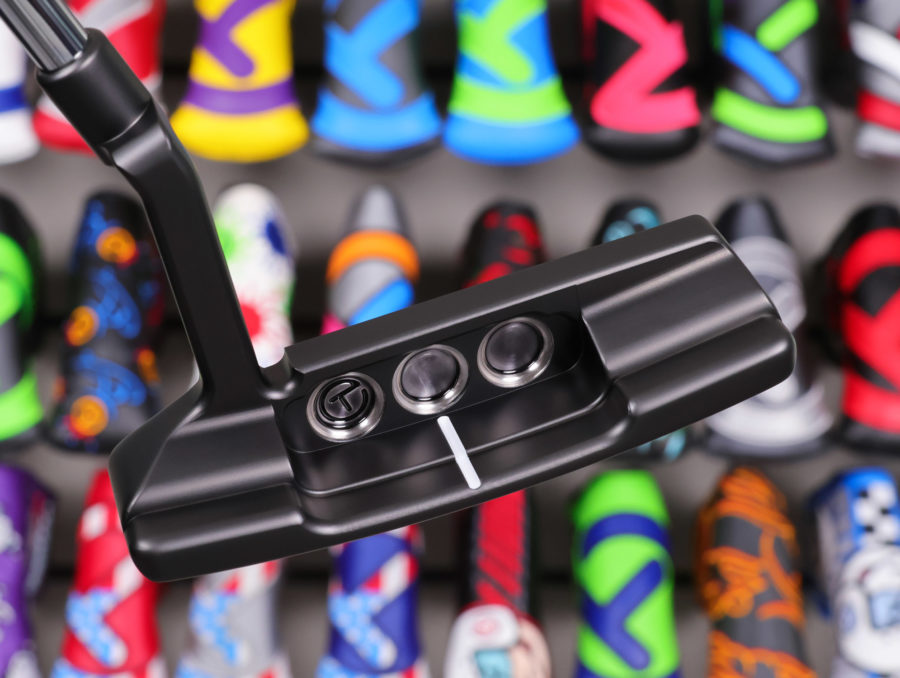 scotty cameron tour only black sss tour rat concept 2 circle t 360g putter with translucent smoke paint golf club