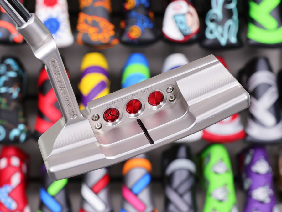 scotty cameron tour only 2025 studio style newport 2+ plus circle t 360g putter with carbon steel scs insert golf club