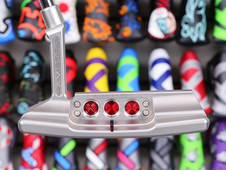 scotty cameron tour only 2025 studio style newport 2+ plus circle t 360g putter with carbon steel scs insert golf club