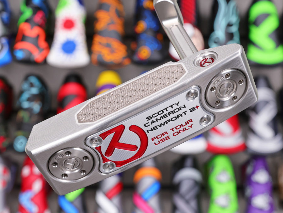 scotty cameron tour only 2025 studio style newport 2+ plus circle t 360g putter with carbon steel scs insert golf club