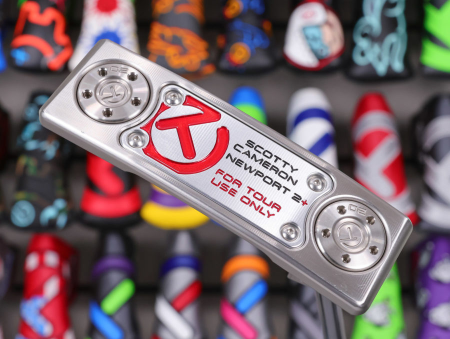 scotty cameron tour only 2025 studio style newport 2+ plus circle t 360g putter with carbon steel scs insert golf club