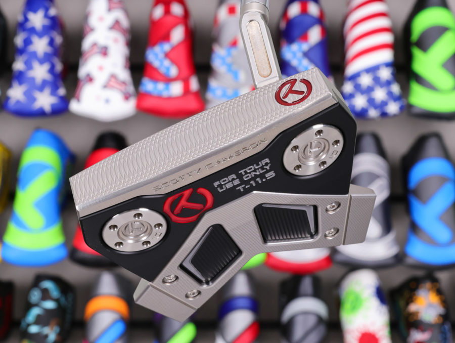 scotty cameron tour only 2025 sss phantom t11.5 circle t 360g putter with welded flojet neck and top line golf club