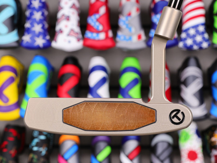 scotty cameron tour only chromatic bronze t22 newport teryllium insert circle t 360g putter with black shaft golf club