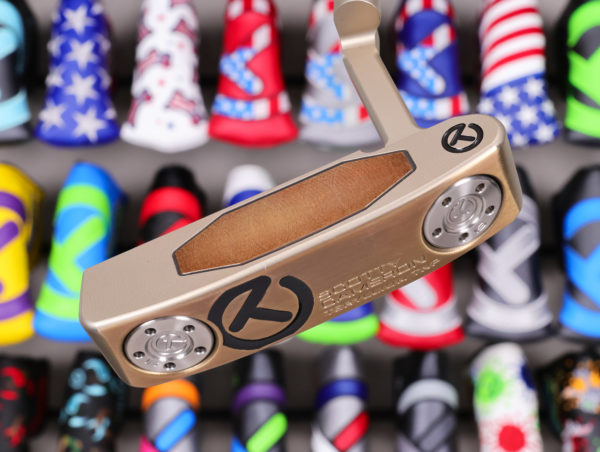 scotty cameron tour only chromatic bronze t22 newport teryllium insert circle t 360g putter with black shaft golf club