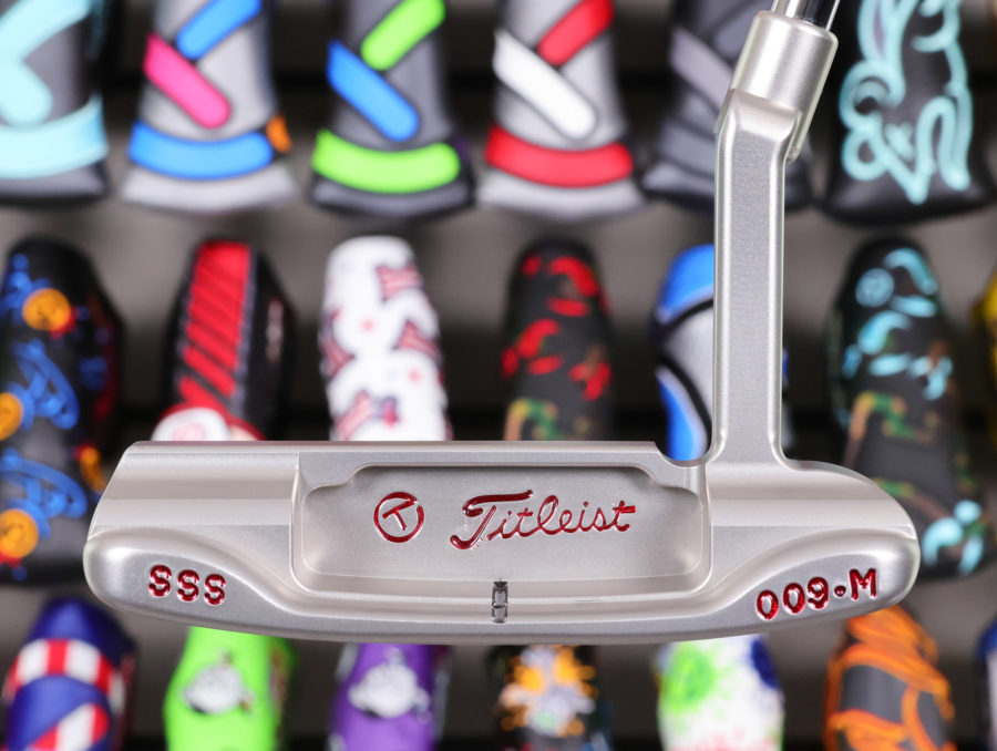 scotty cameron tour only lh left hand sss masterful 009m circle t putter with script titleist stamp golf club