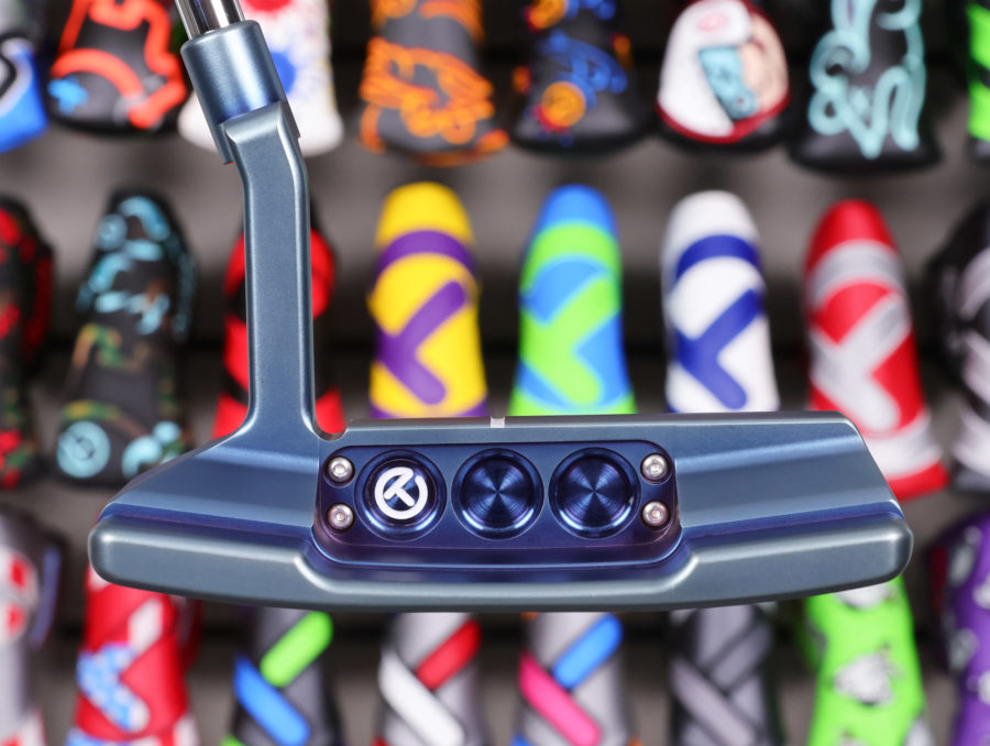 scotty cameron tour only mystic blue prototype concept 2 newport 2 gss insert circle t 360g putter with top line golf club