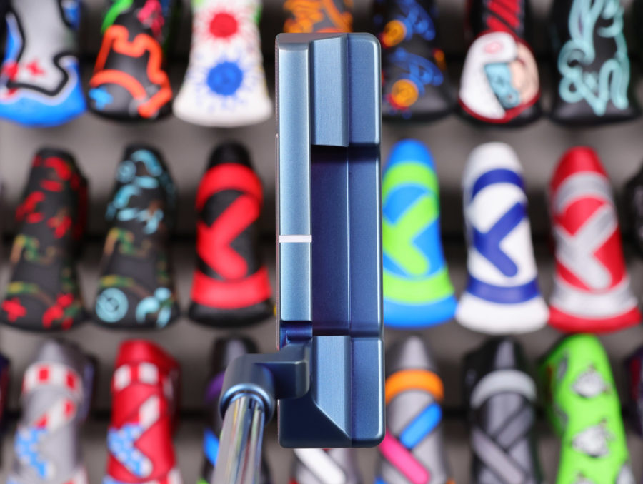 scotty cameron tour only mystic blue prototype concept 2 newport 2 gss insert circle t 360g putter with top line golf club
