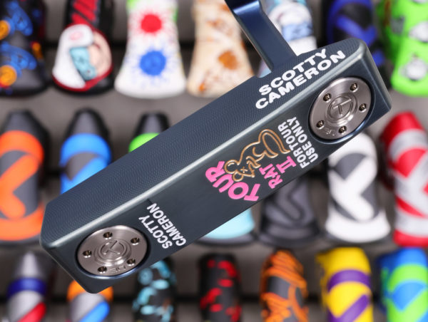 scotty cameron tour only mystic blue sss tour rat 2 prototype circle t 360g putter with top line golf club