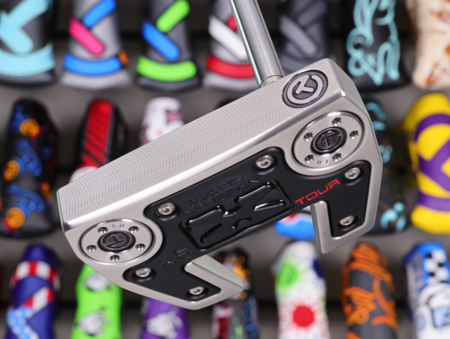 scotty cameron tour only sss futura x5 circle t 360g putter with welded knucklehead neck shaft golf club
