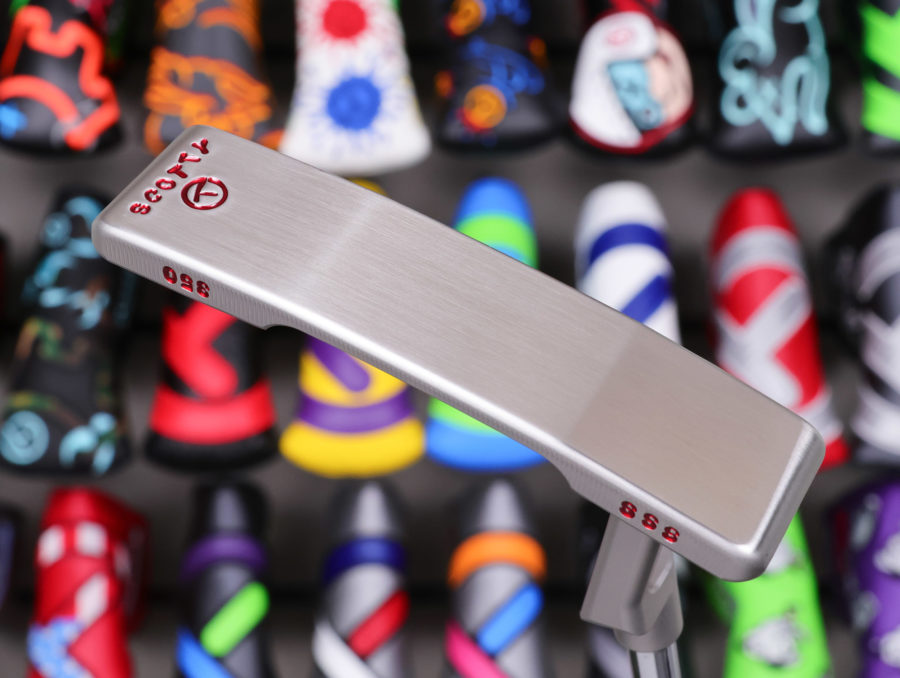 scotty cameron tour only sss timeless tourtype tt circle t 350g putter with retro tour dots and hot dog stamp sight dot golf club