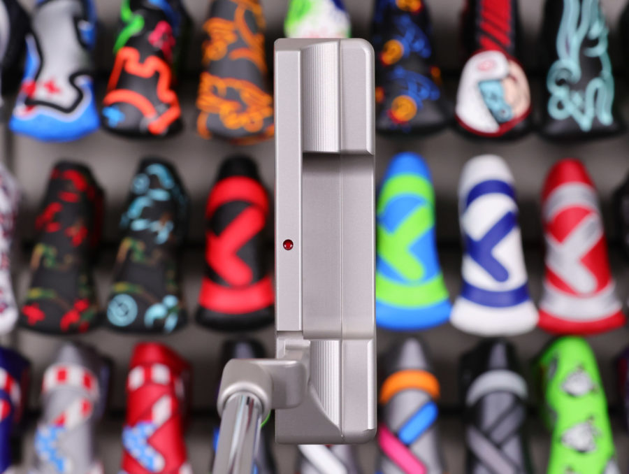 scotty cameron tour only sss timeless tourtype tt circle t 350g putter with retro tour dots and hot dog stamp sight dot golf club
