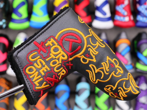 scotty cameron for tour use only circle t blade putter headcover for golf club