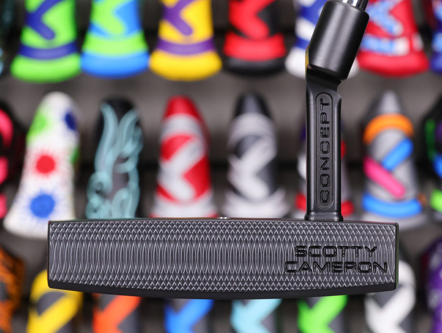 scotty cameron limited edition black phantom x concept 7.2 putter golf club