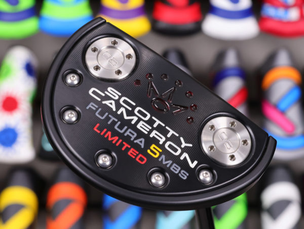 scotty cameron limited edition black futura 5mbs putter with black shaft golf club